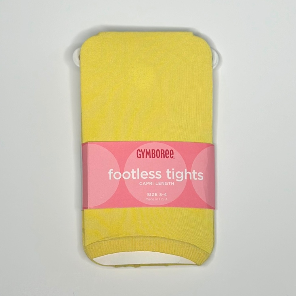 Gymboree Footless Tights • Size 3-4 • New
